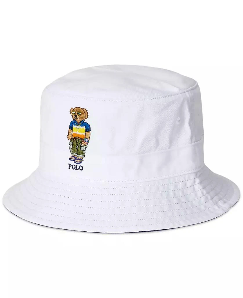 Ralph Lauren Men's Polo Bear Twill Bucket Hat 1