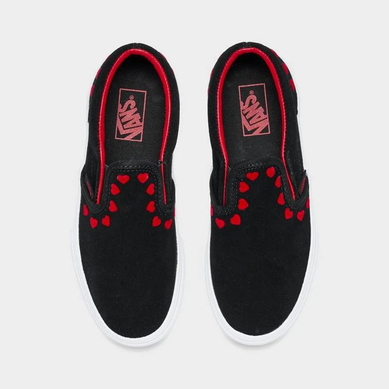 Vans Little Kids' Vans Classic Slip-On Valentine's Day  Casual Shoes 5