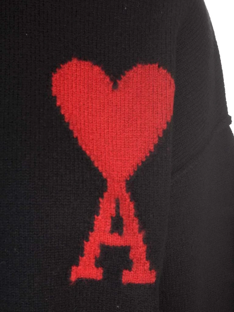 Ami Alexandre Mattiussi Black ami De Coeur Sweater 4