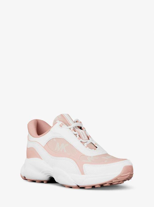 Michael Kors Katrina Mixed-Media Trainer 1