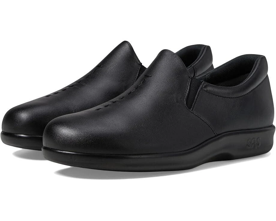 SAS Viva 1940-013 Loafer Women's 11.5 Black Leather Slip On Comfort Shoes ZOGG13 1