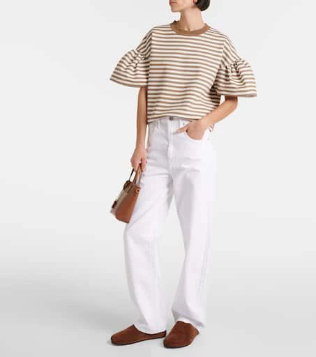 Max Mara Peirak striped jersey T-shirt 2