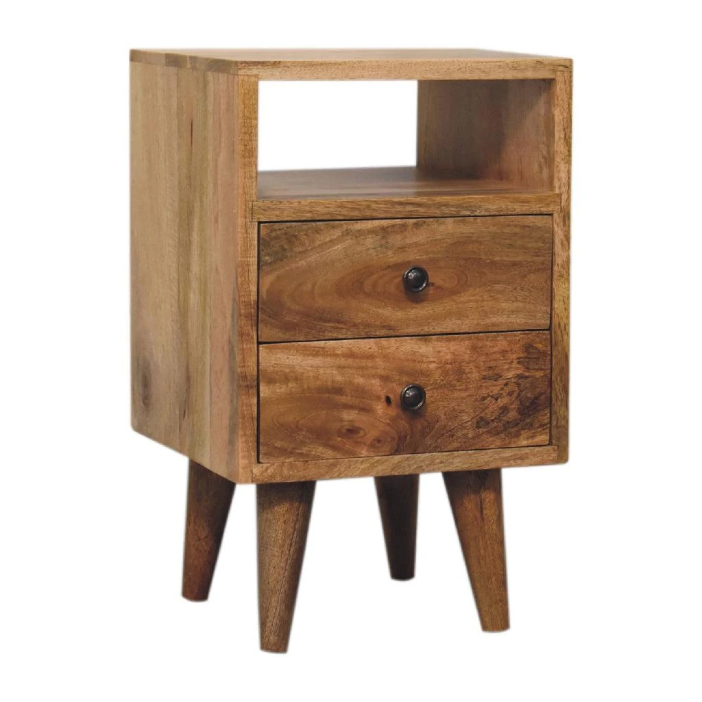Artisanfurniture Mini Oak-ish Classic Open nightstand 3