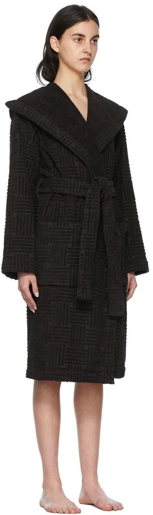 Bottega Veneta Brown Intreccio Bathrobe 2
