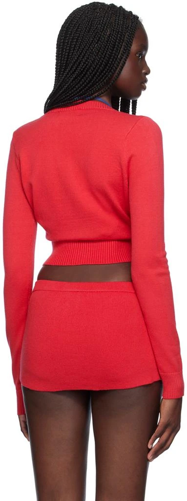 Frankies Bikinis Red Danny Cloud Cardigan 3