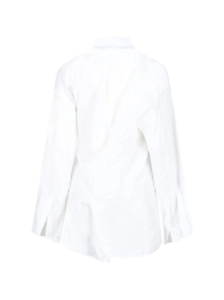 Balenciaga Double Sleeve Shirt – White 2