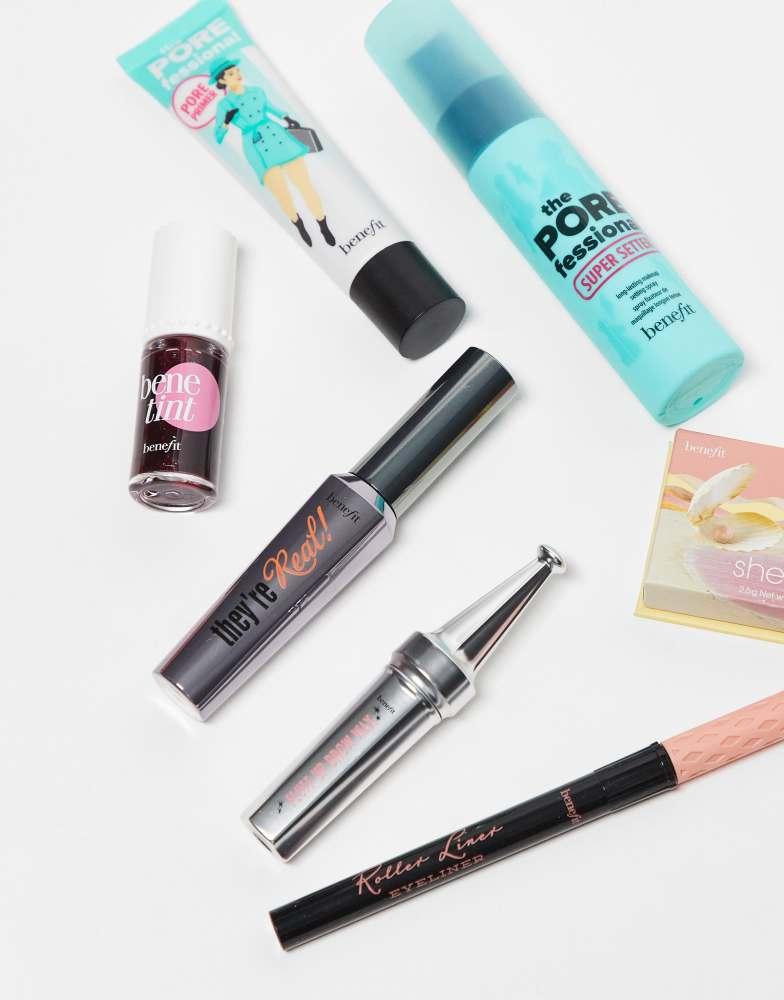 Benefit Cosmetics Benefit Lookin Crisp Gift Set with They're Real, Porefessional Primer, Benefit & Limited Edition Bag - 43% saving