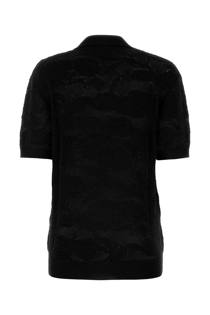 ERNEST W.BAKER Black cotton polo shirt 2