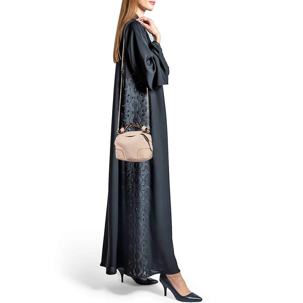 Chloé Chloe Beige Leather Mini Daria Chain Bag 3