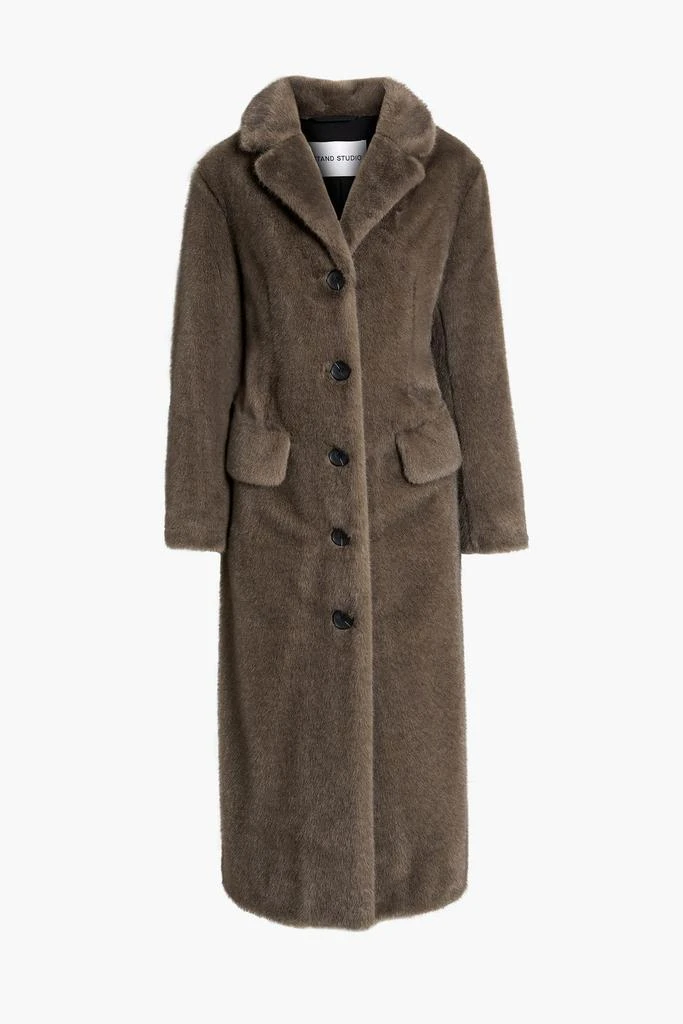 STAND STUDIO Odette faux fur coat 1
