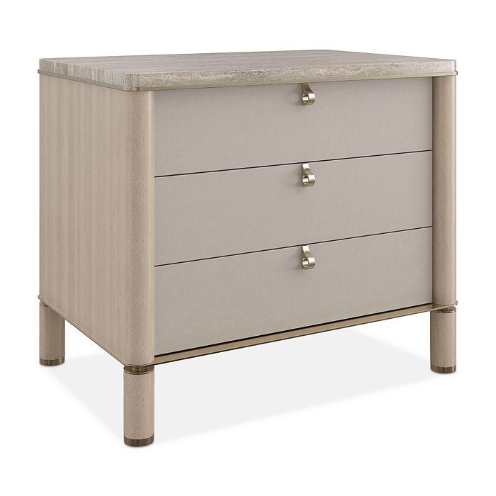caracole Balance 3 Drawer Nightstand