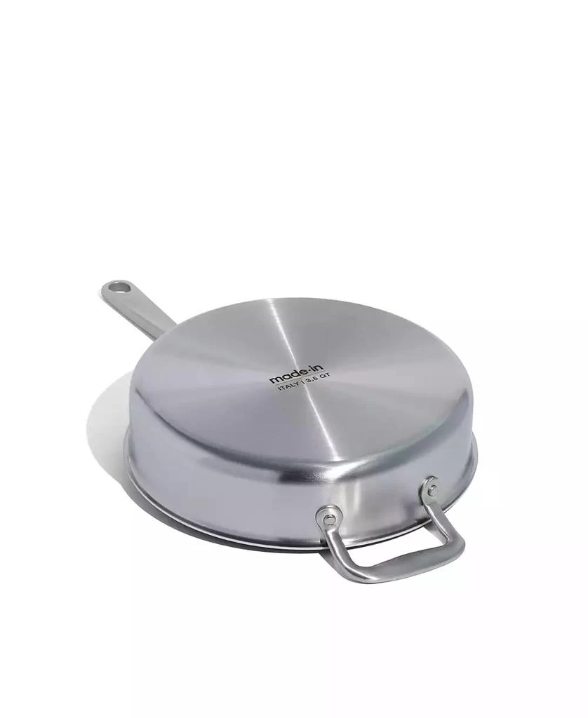 Made In Stainless Steel Clad 3.5-Quart Sauté Pan with Lid 4