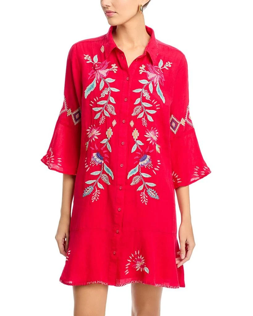 Johnny Was Talulla Tiered Flounce Dress 1