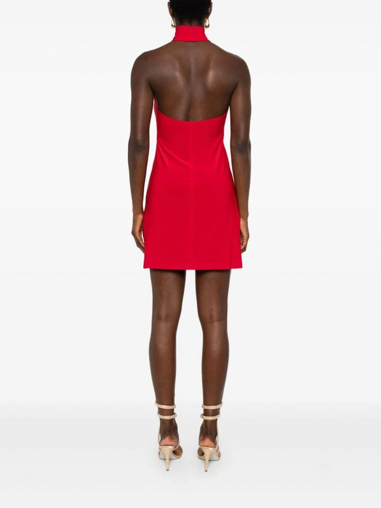 Norma Kamali NORMA KAMALI - Halter-neck Mini Dress 4