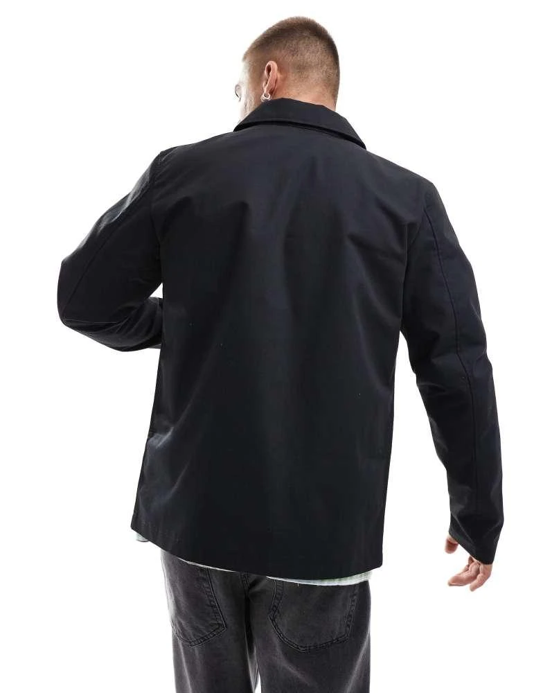 Brave Soul Brave Soul button through jacket in black 2