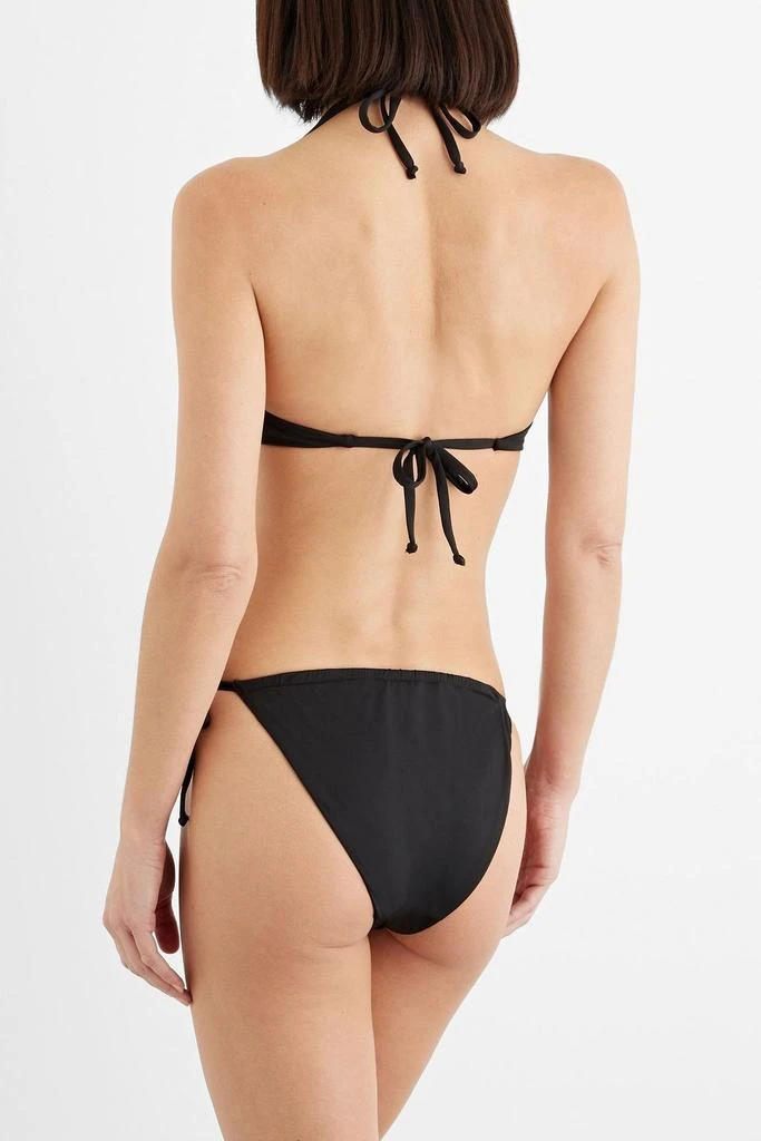 IRIS & INK Alexandra ruched underwired bikini top 3