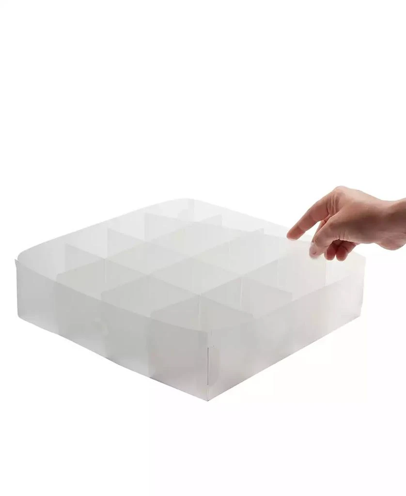 Simplify 64 Count Stackable Christmas Ornament Storage Box 7