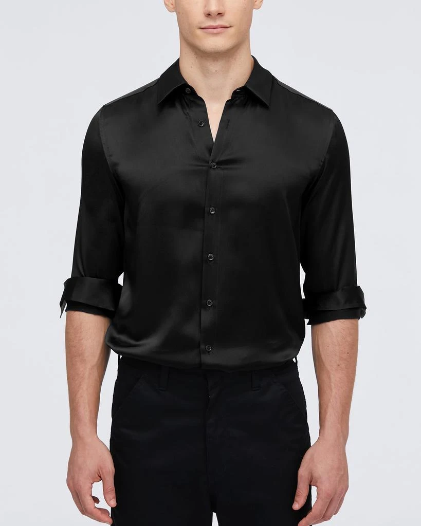 LILYSILK 22MM Mulberry Silk Basic Mens Shirt 8