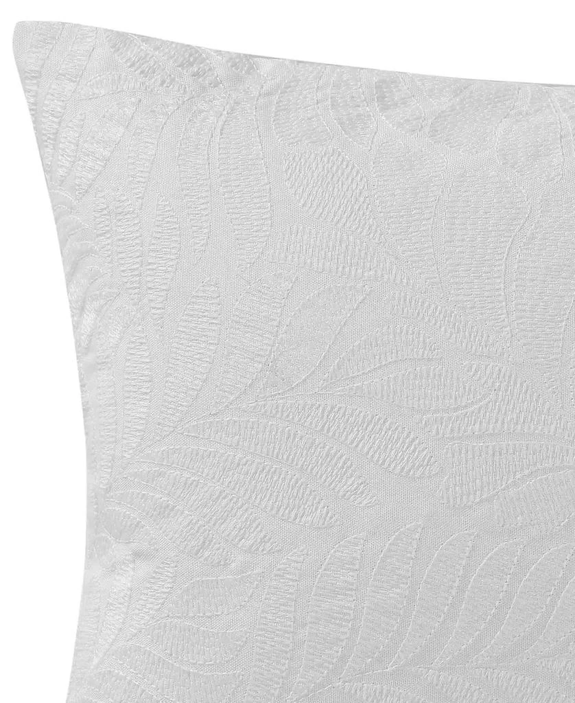 Tommy Bahama Island Estate Embroidered Leaf Decorative Pillow, 15" x 20" 3