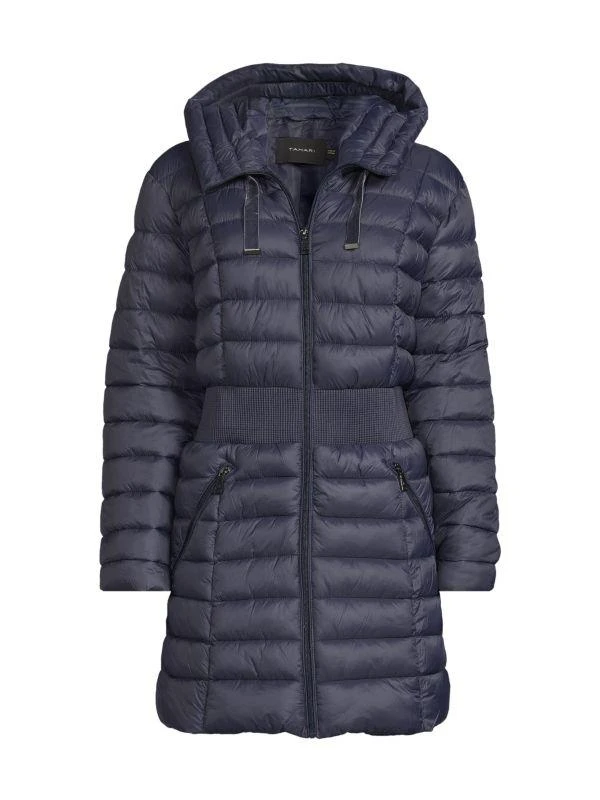 Tahari Irene Hooded Puffer Jacket 3