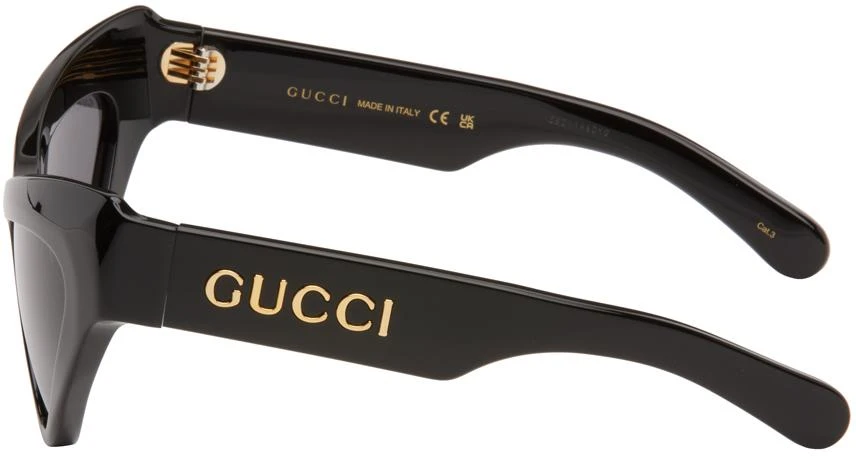 Gucci Black Cat-Eye Sunglasses 3