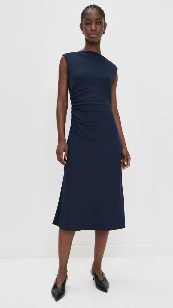 Theory Boat Neck Drape Dress 6