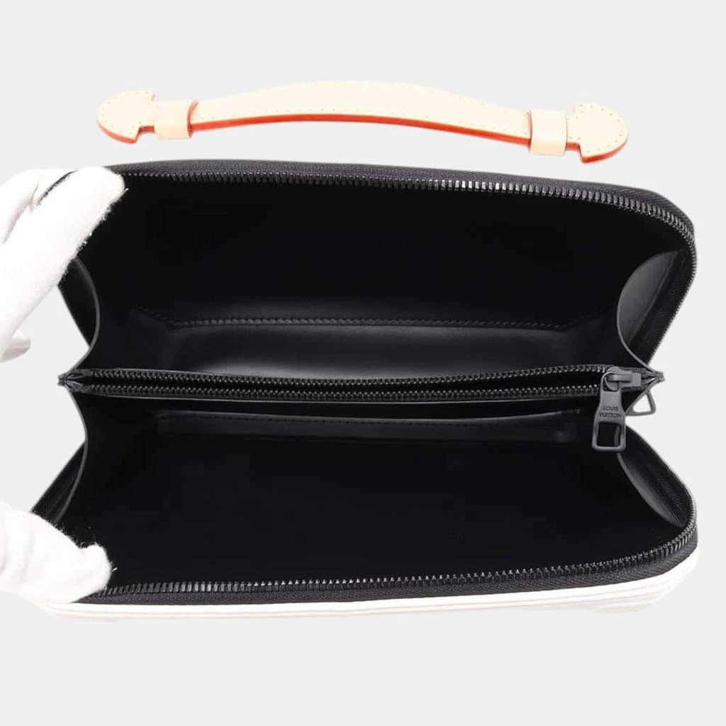 Louis Vuitton Louis Vuitton White/Black Calf Leather future trunk 4