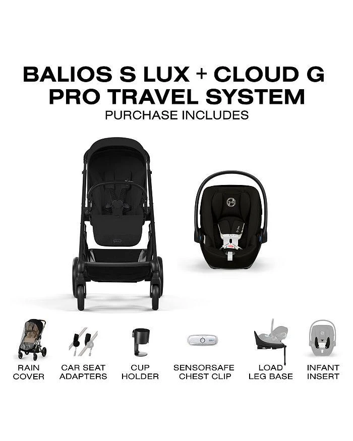 Cybex Balios S Lux + Cloud G Pro Travel System 7