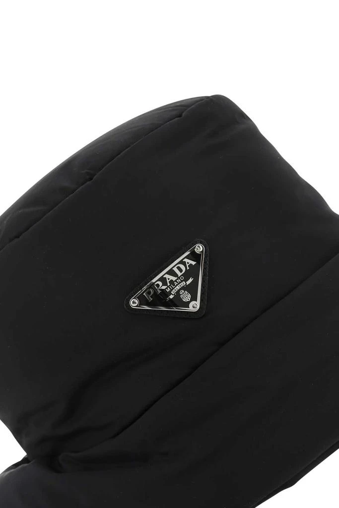 Prada Prada Logo Plaque Bucket Hat 4
