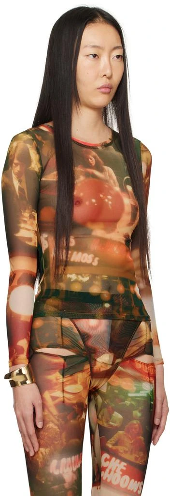 Puppets and Puppets Green Chow Long Sleeve T-Shirt 2