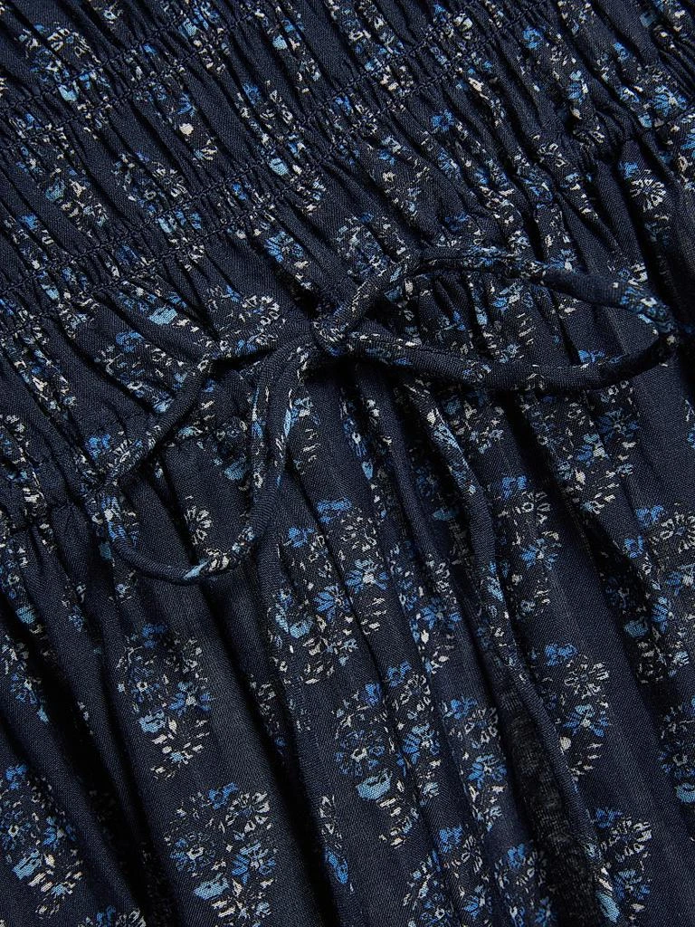 DÔEN Ischia Printed Smocked Midi-Dress 7