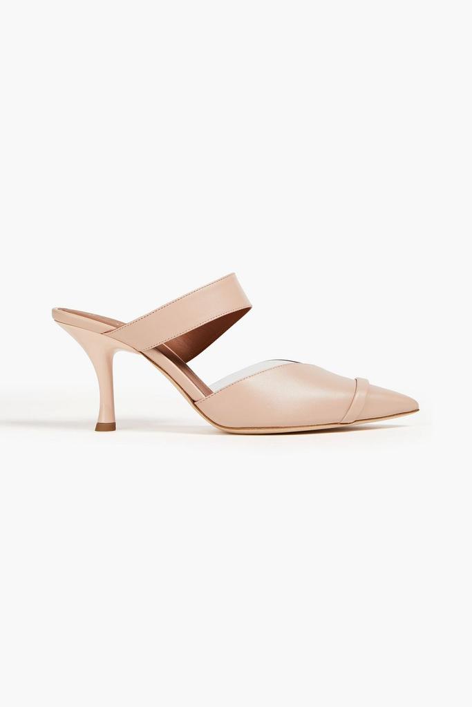 Malone Souliers Halina 70 leather and PVC mules