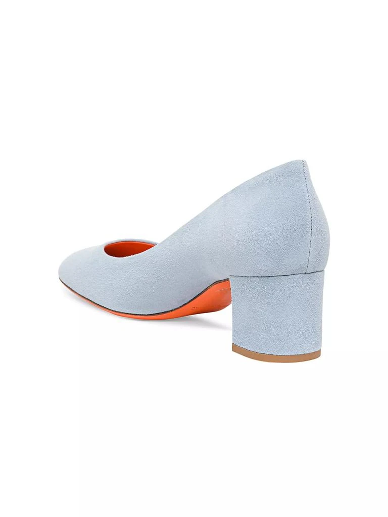 Santoni Fight 50MM Suede Pumps 3