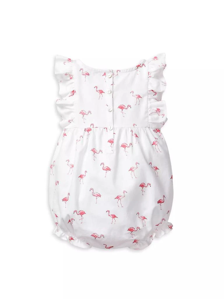 Petite Plume Baby Girl's Flamingo Print Ruffled Romper 2