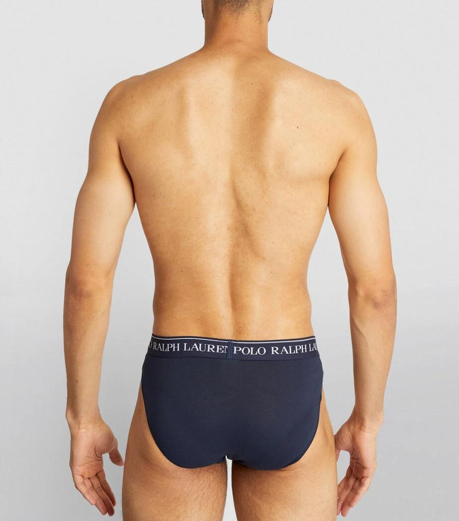 Ralph Lauren Stretch-Cotton Low-Rise Briefs (Pack of 3) 3