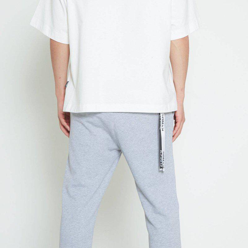 Konus Men's Stripe Sweatpants In Heather Grey