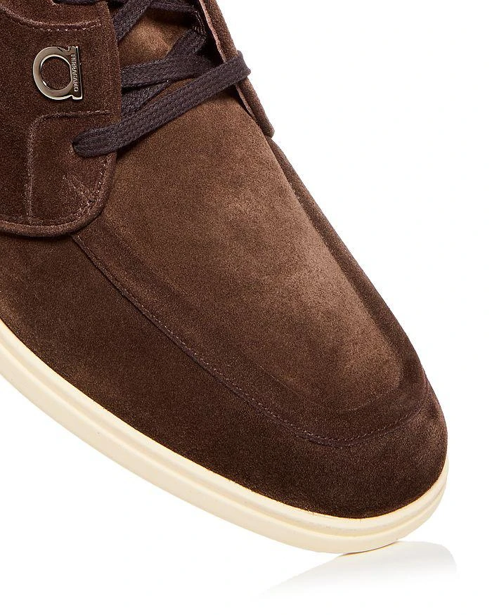 Salvatore Ferragamo Men's Cervia Gancini Chukka Boots 5