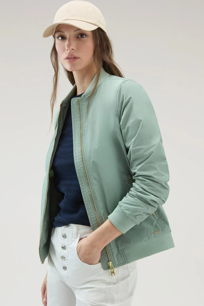 Woolrich Charlotte Bomber in Urban Touch - Women - Blue 4