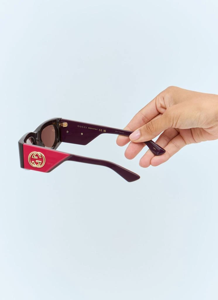 Gucci Rectangular Frame Sunglasses 5