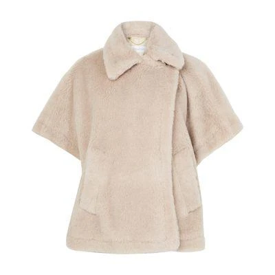 Max Mara Tebe Teddy cape 1