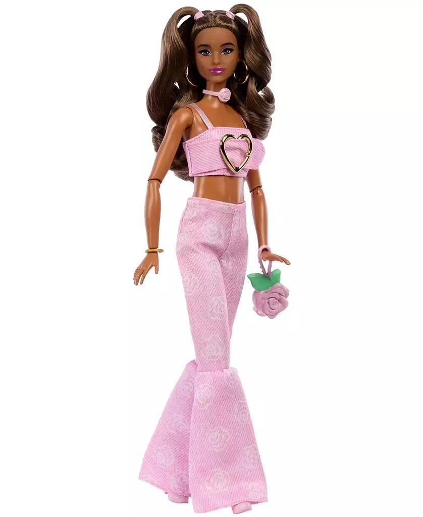 Barbie Deluxe Style Fashion Doll in Denim Crop Top 5