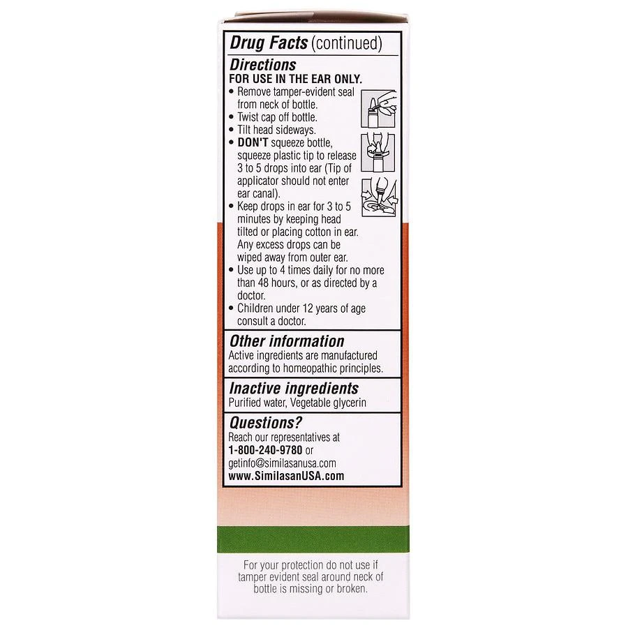 Similasan Ear Ache Relief Drops, Homeopathic 9