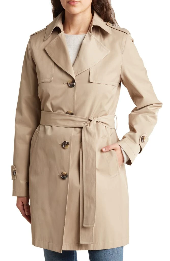 Sam Edelman Tie Belt Trench Coat 1