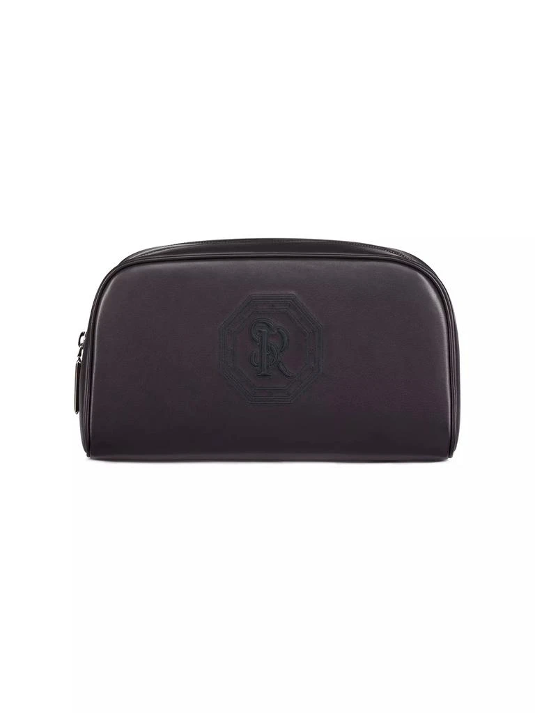 Stefano Ricci Saddle Soft Calfskin Leather Toiletry Bag 4
