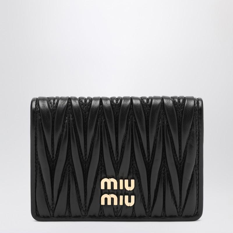 Miu Miu Miu Miu Matelassé Zipped Card Holder - Bags