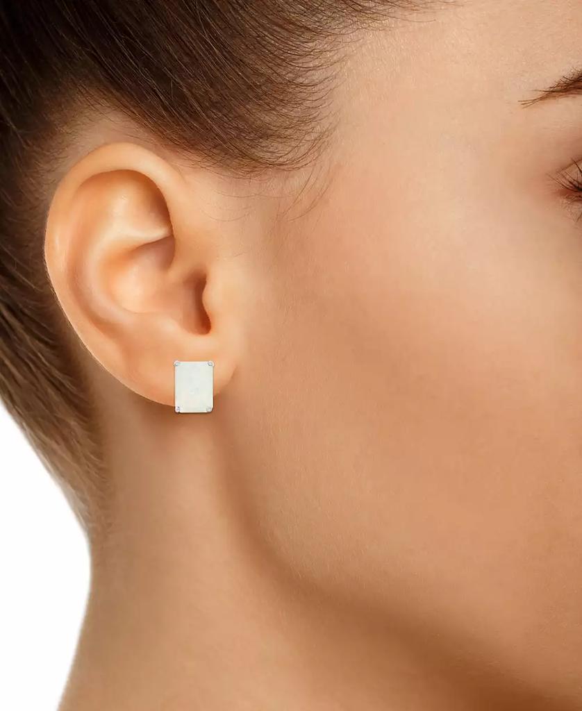 Macy's Opal (1-1/2 ct. t.w.) Stud Earrings in 14K Yellow Gold or 14K Gold