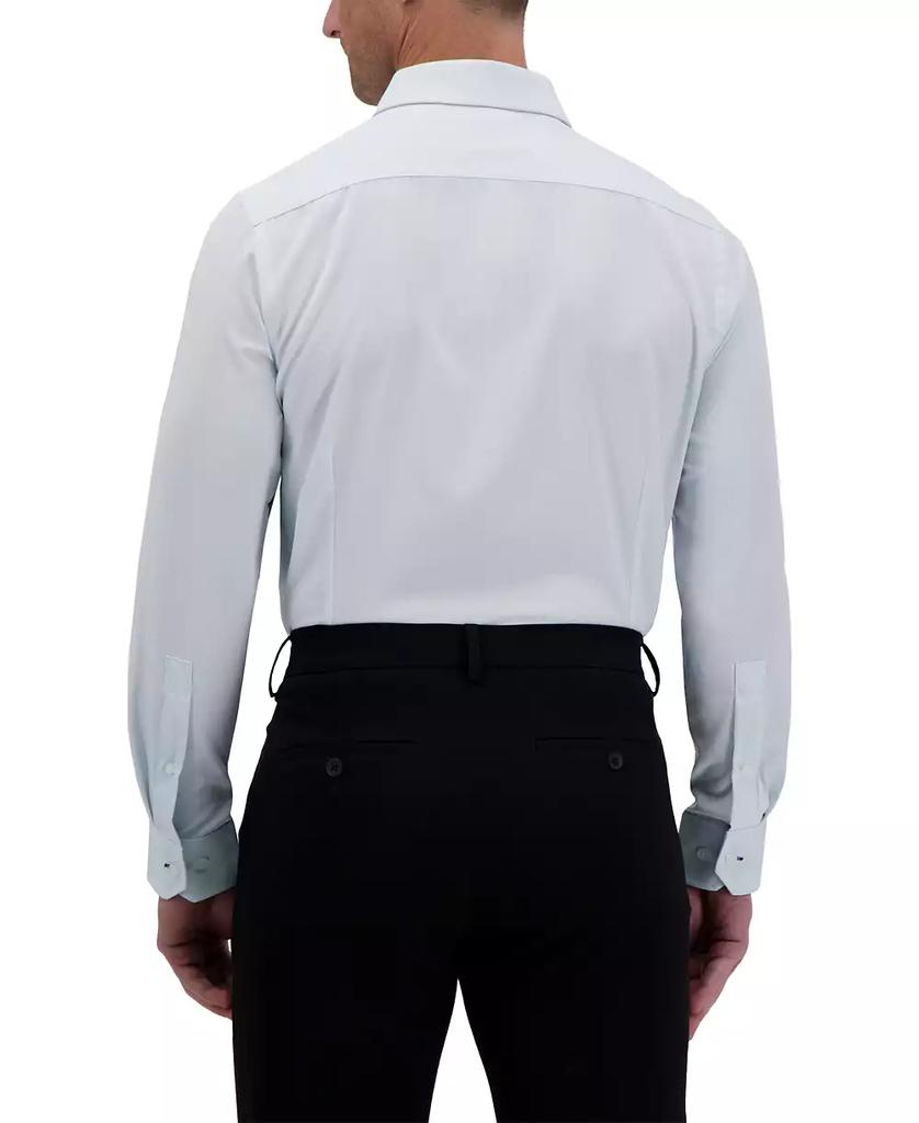 Report Men's Slim-Fit Motif-Print Dress Shirt