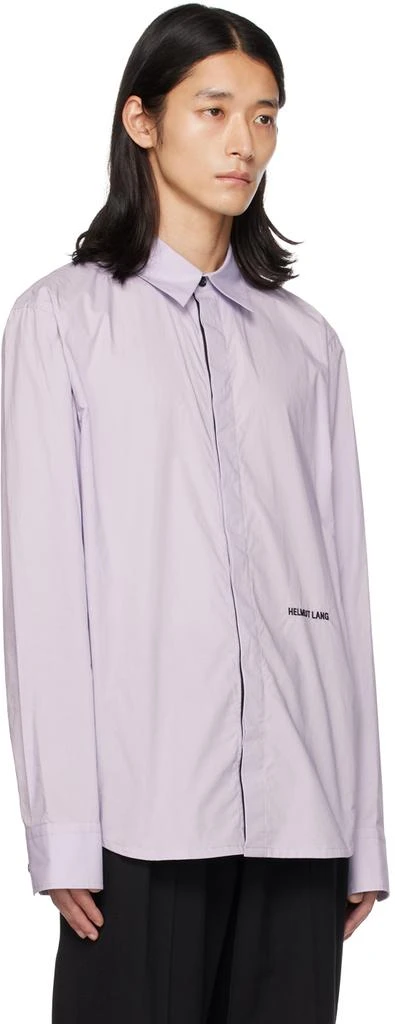 Helmut Lang Purple Classic Shirt 2
