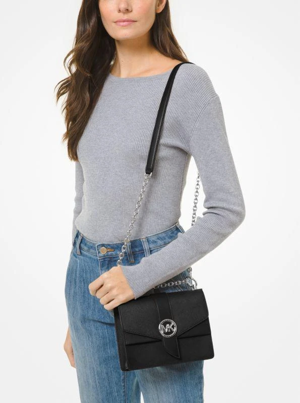 Michael Kors Greenwich Small Saffiano Leather Crossbody Bag 4