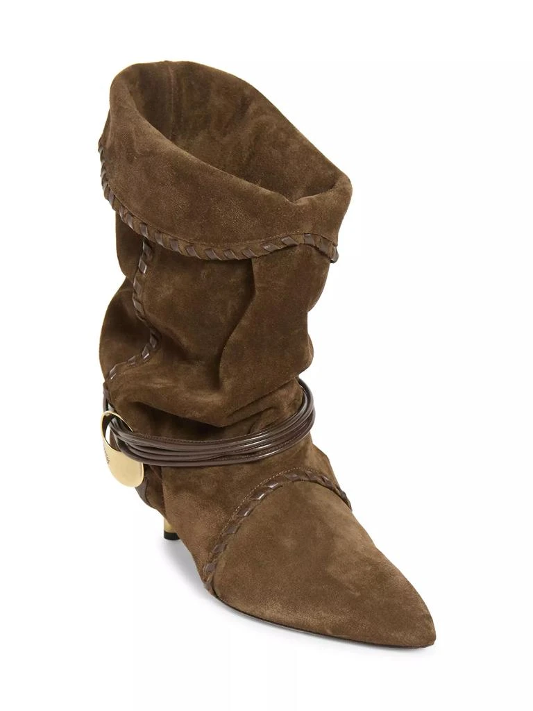 Isabel Marant Edrika 45MM Suede Slouch Boots 2